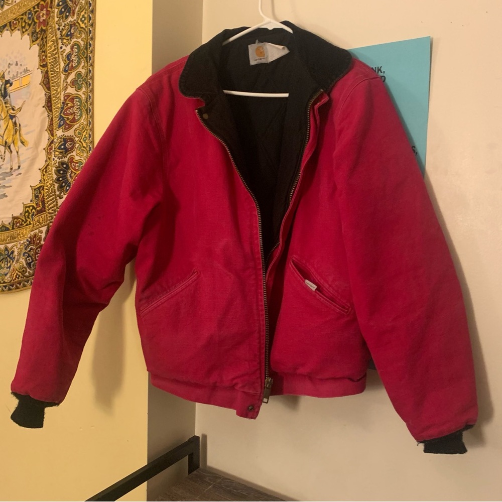 AUTHENTIC VINTAGE RED CARHARTT JACKET